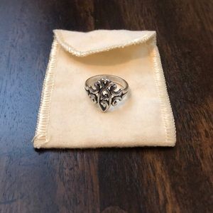 James Avery Scrolled Ichthus Ring